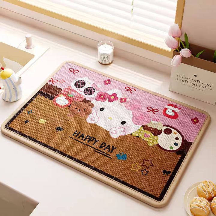 Vintage Woondecoratie Mat