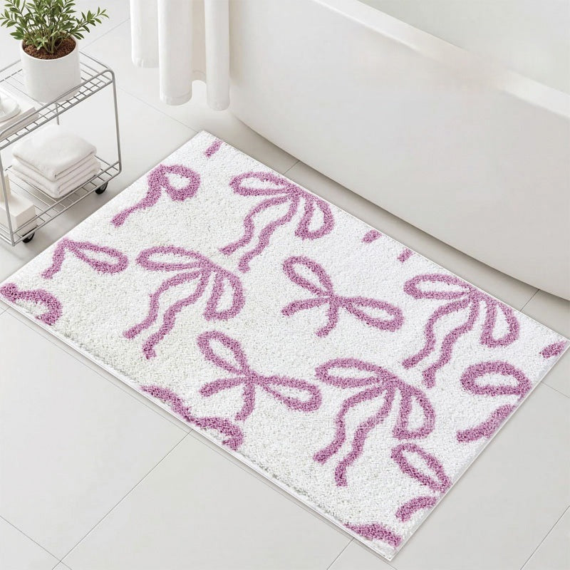 Decoratieve Strik-Thema Badmat
