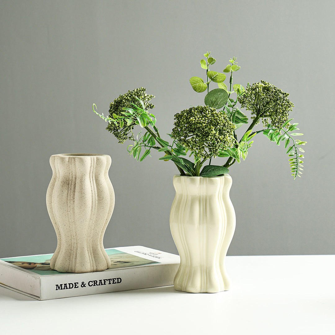 Elegante Decoratieve Keramische Bloemenvaas