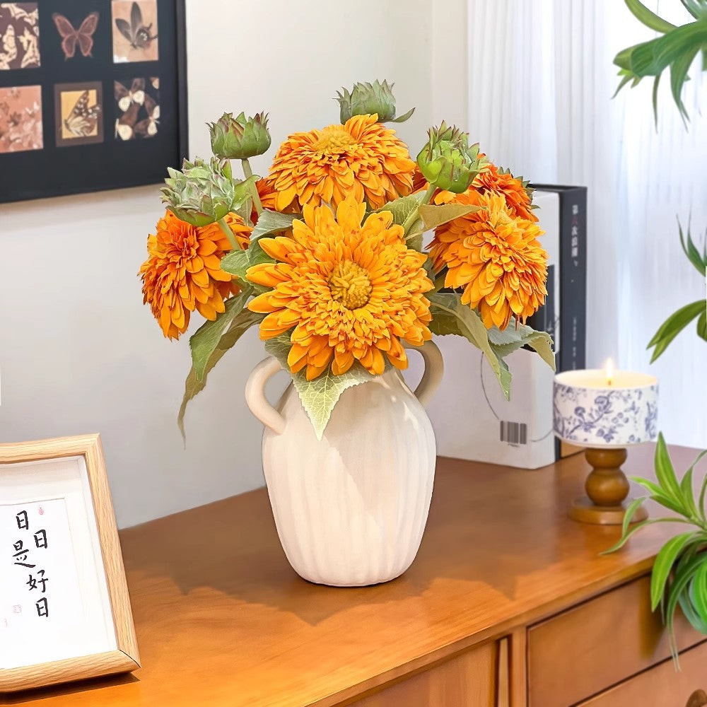 Levensechte Decoratieve Bloemenboeket