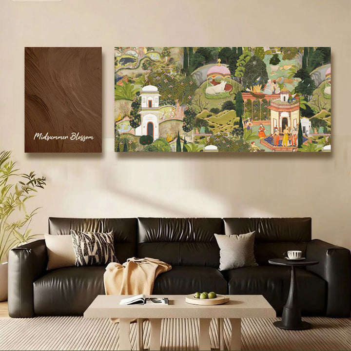 Abstract Landschap Muurkunst Canvas