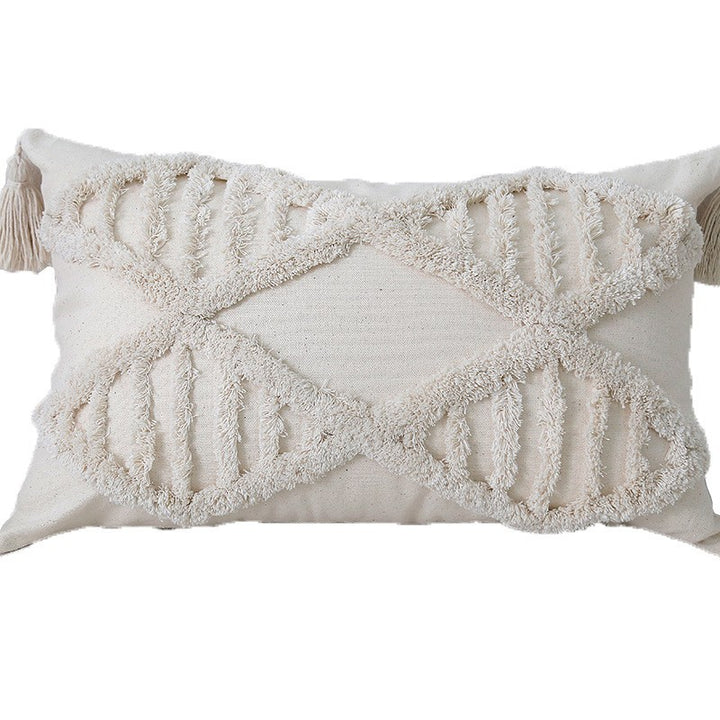 Textured Plush Decoratieve Sierkussen