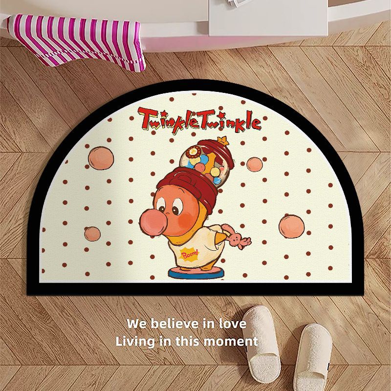 Schattige Cartoon Themed Deurmat voor Thuis Entree