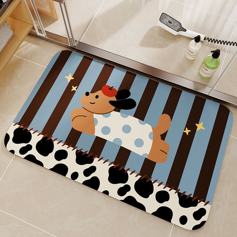 Schattige Cartoon Beer Badmat