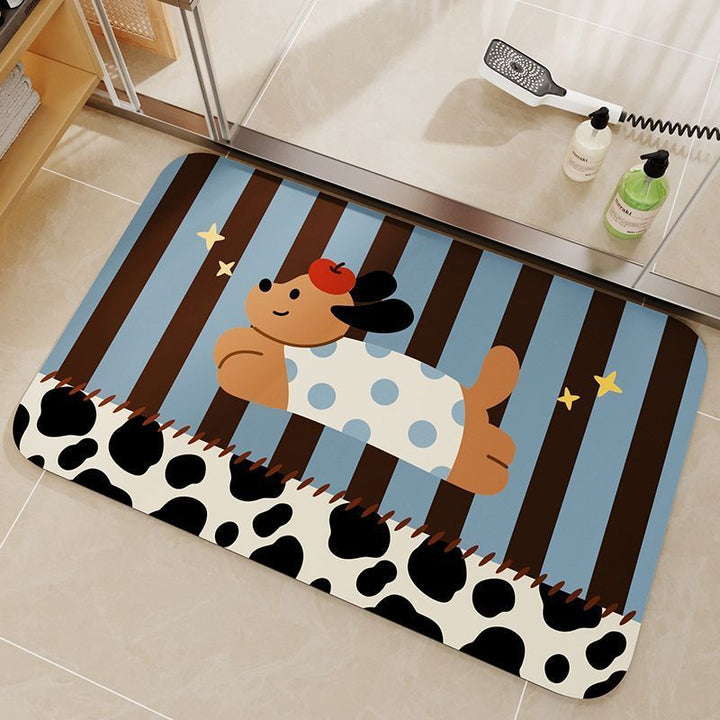 Schattige Cartoon Beer Badmat