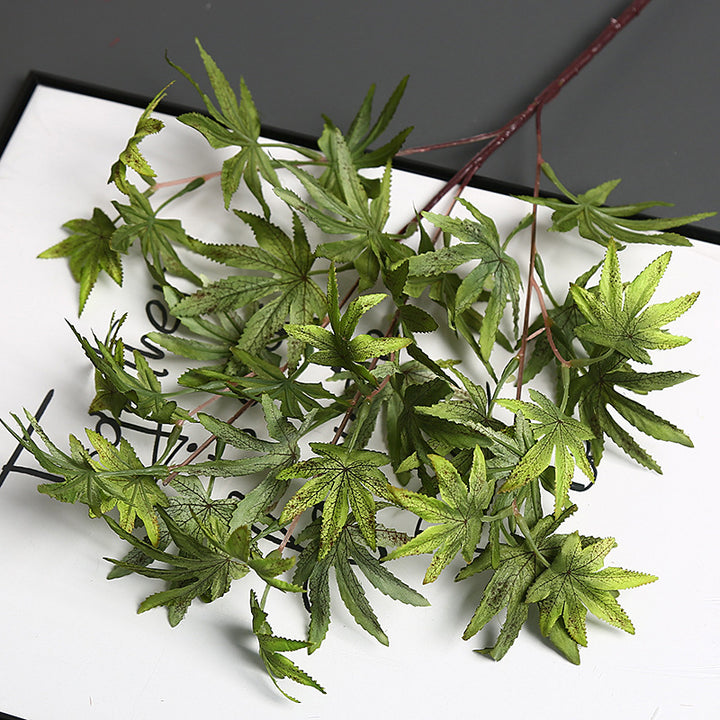 Decoratieve Nep Maple Leaf Steel voor Hu decor