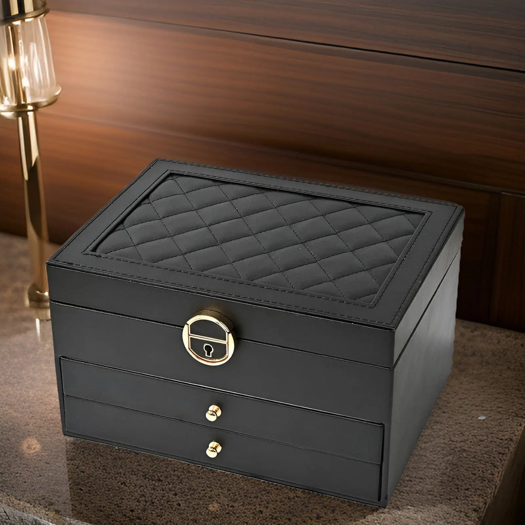 EleganceBox Luxe Sieraaddoos – Meerdere Opbergdoos voor Sieraden