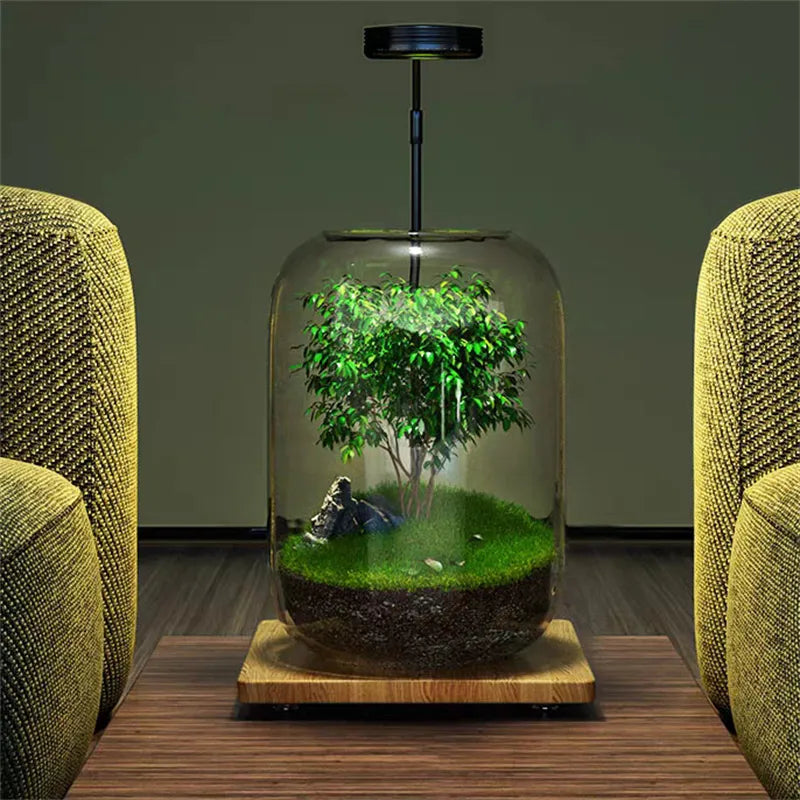 Micro Landscape Groene Oase Glazen Vaas | Arosta