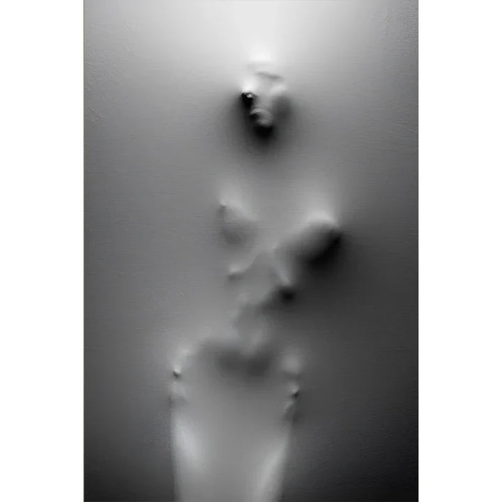 Moderne Kunst Abstracte Geestfiguren Op De Muur Canvasprints Zwart Witte Muurkunst Posters Foto's Voor Woonkamer Slaapkamer Kunst Decor