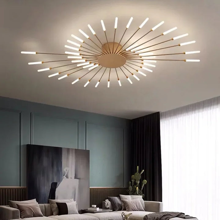LED Nordic Fireworks Plafond Chandelier - Modern interieurverlichtingsapparaat