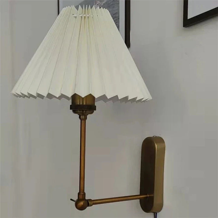 Moderne draaibare wandlamp – LED Origami lampenkap voor slaapkamer, woonkamer en badkamerdecoratie