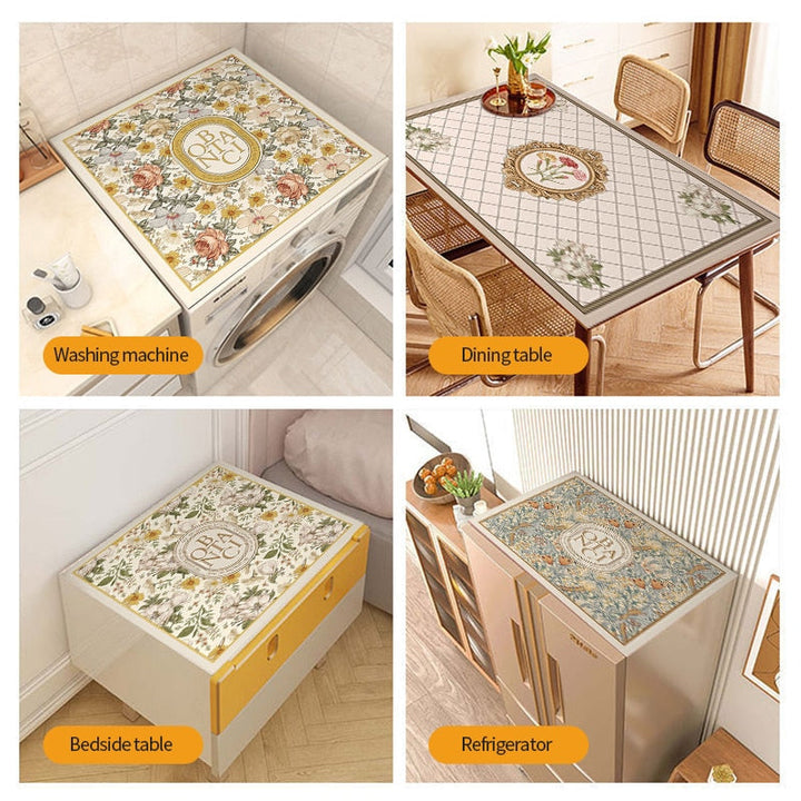 Arosta | Retro Bloemen Wasmachine Dekzeil Drainer Mat