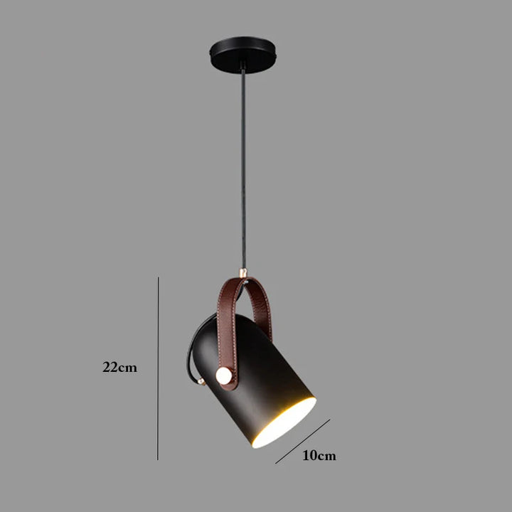 Moderne draaibare hanglamp – Verstelbare metalen hanglamp voor slaapkamer, woonkamer, eetkamer of keuken