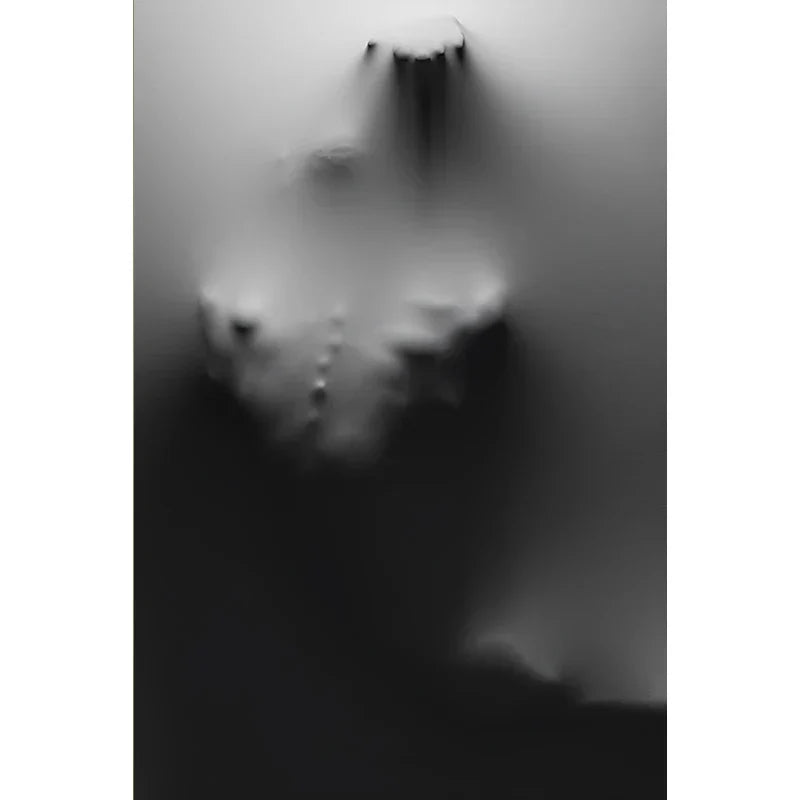 Moderne Kunst Abstracte Geestfiguren Op De Muur Canvasprints Zwart Witte Muurkunst Posters Foto's Voor Woonkamer Slaapkamer Kunst Decor