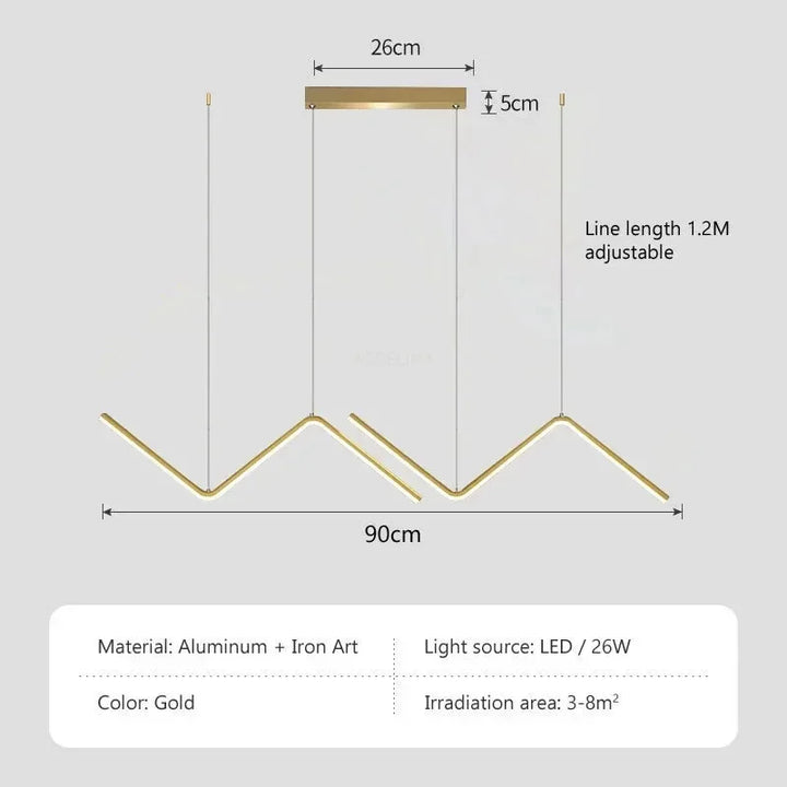 Moderne LED hanglamp - Intelligente afstandsbediening met verstelbare helderheid en kleurtemperatuur voor eetkamer, woonkamer en slaapkamer