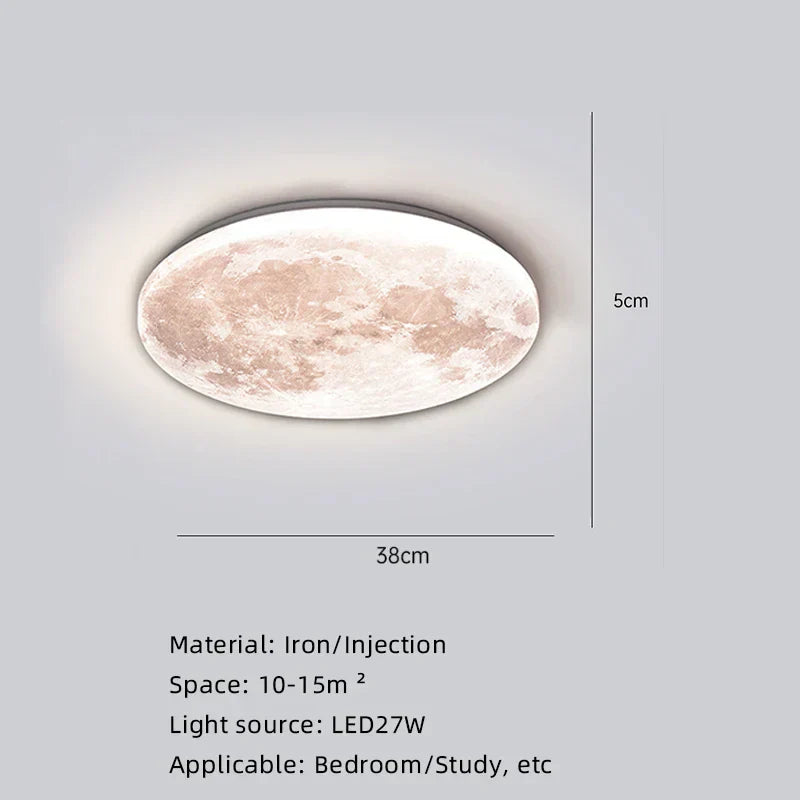 Plafondlamp Artistiek Modern Mondoberfläche