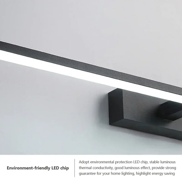 Moderne LED Wandschijnwerper - Driekleurige Badkamerspiegelverlichting met Aluminium Oppervlak voor Spiegel, Badkamer en Woondecoratie