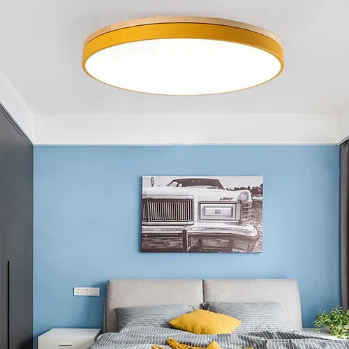 Moderne LED-Plafondlamp – 27W Opbouwlamp met warme, koude en natuurlijke lichtopties voor woonkamer, slaapkamer en keuken