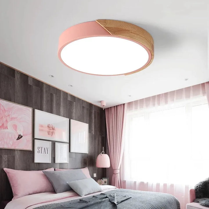 Moderne LED plafondlamp Macaron kroonluchter