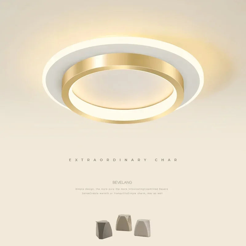 Moderne LED Gang Plafondlamp Kroonluchter - Binnenverlichting voor hal, trap, foyer, balkon, slaapkamer, badkamer