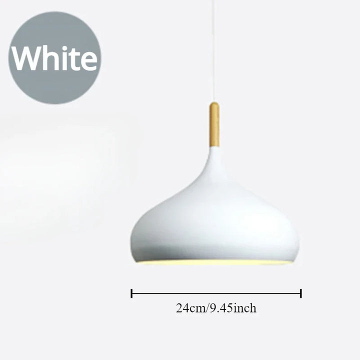 Moderner Macaron Pendelleuchte – Kleurige LED-Kroonluchter voor Slaapkamer, Restaurant, Kantoor & Woonkamer – Verstelbare Aluminium-Hanglamp