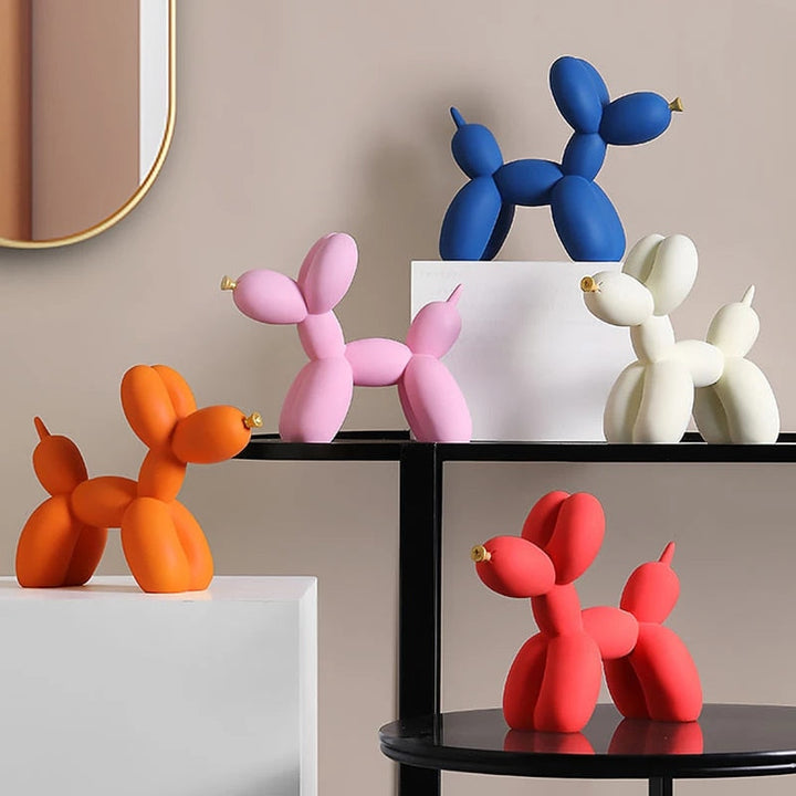 Luxe woningdecoratie, ballon hond decor, bureau accessoires, dierenversiering, moderne populaire kunst, Nordic beelden
