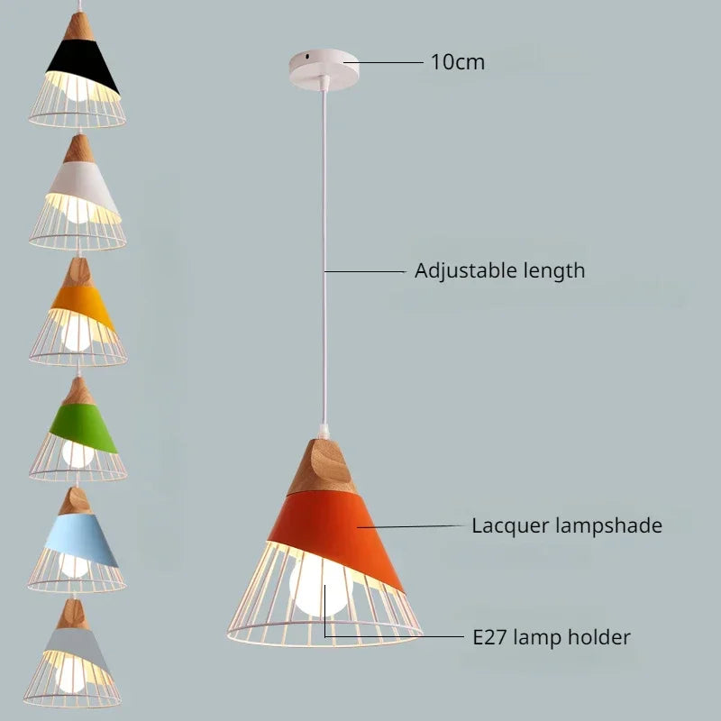 Nordic Moderne Hanglamp – Creatieve LED Hanglamp voor Restaurant, Eettafel en Woondecoratie