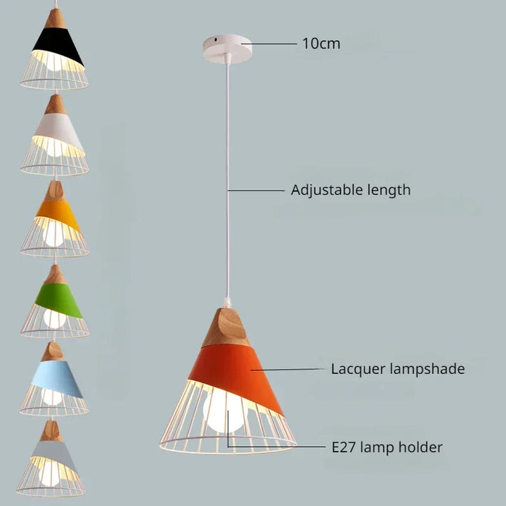 Nordic Moderne Hanglamp – Creatieve LED Hanglamp voor Restaurant, Eettafel en Woondecoratie