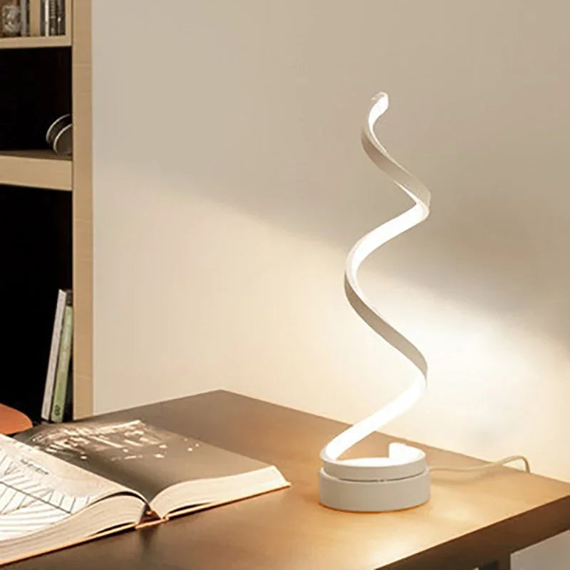 Moderne LED Tafellamp – Snake Eye Bescherm Bureau Lamp voor Slaapkamer, Woonkamer, Kantoor en Studiekamer
