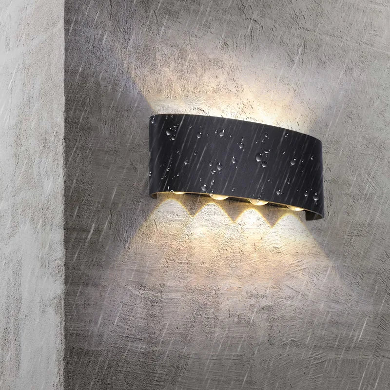 Lichaamsbewegingssensor Wandlamp Waterdicht Buiten LED Wandschakelaar Aan Af Verlichtende Lampen Tuin Binnenplaats Inductiegang Wandlamp