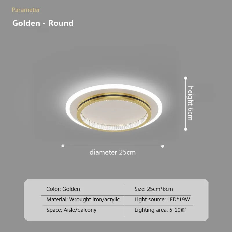 Moderne LED plafondlamp