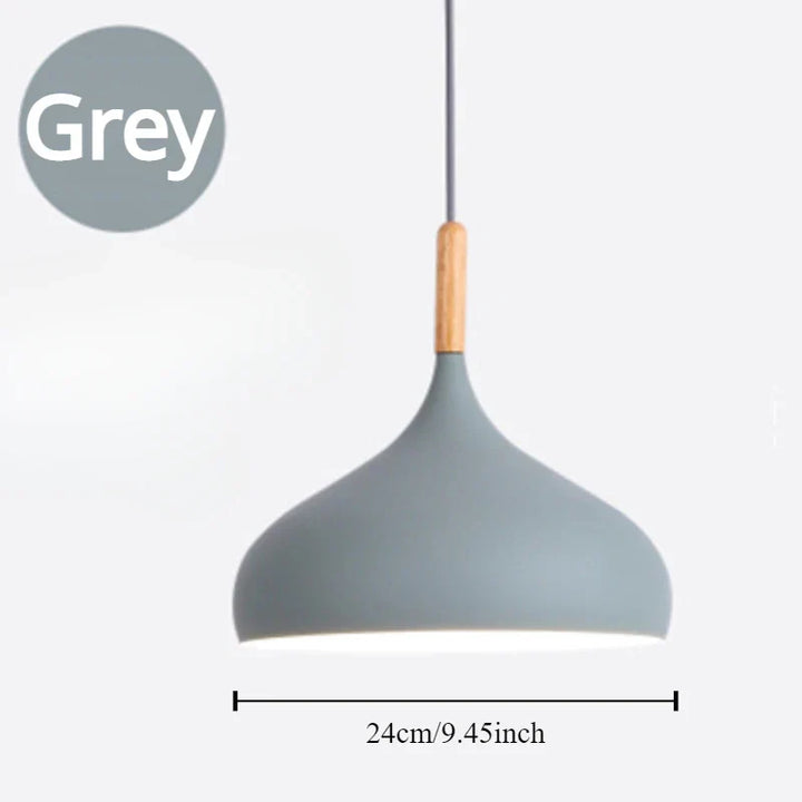 Moderner Macaron Pendelleuchte – Kleurige LED-Kroonluchter voor Slaapkamer, Restaurant, Kantoor & Woonkamer – Verstelbare Aluminium-Hanglamp