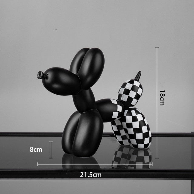 Luxe woondecoratie, luchtballon hond decoratie, bureau accessoires, dieren decoratie, moderne populaire kunst, Scandinavische beelden