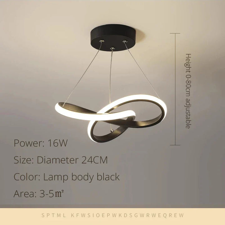 Moderne LED Hanglamp Chandelier - Elegante Hanglamp voor Veelzijdige Ruimtes