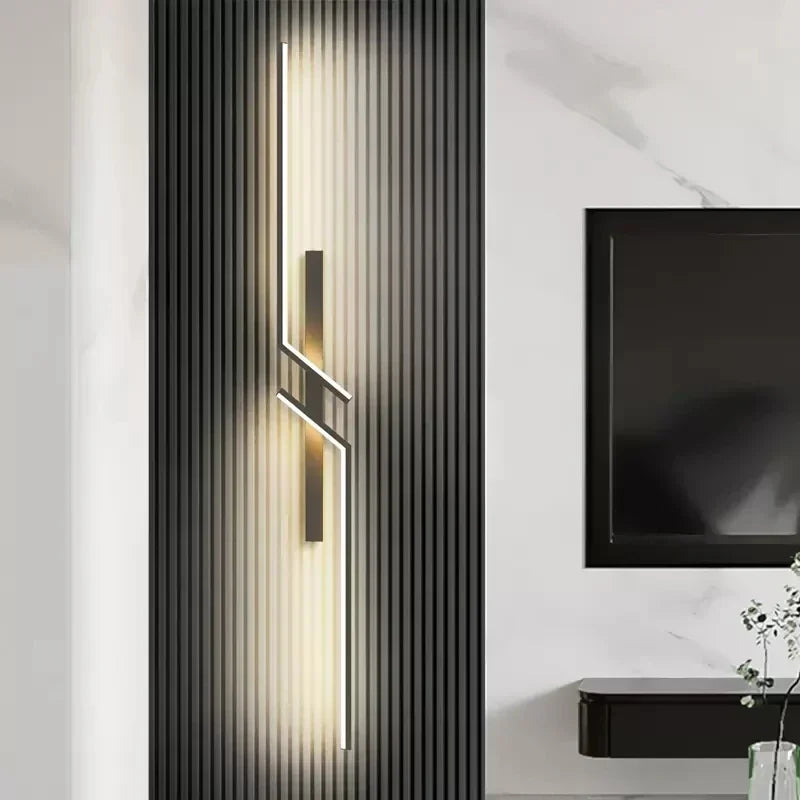 Moderne LED-Wandlamp - Minimalistisch ontwerp, op- en aflicht voor slaapkamer, woonkamer, TV-sofa en lobby - Dimbare wandmontageverlichting