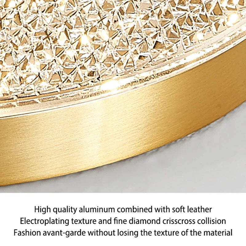 Moderne Gold LED Hanglampen Kroonluchter - Elegante Binnenverlichting voor Woonruimtes