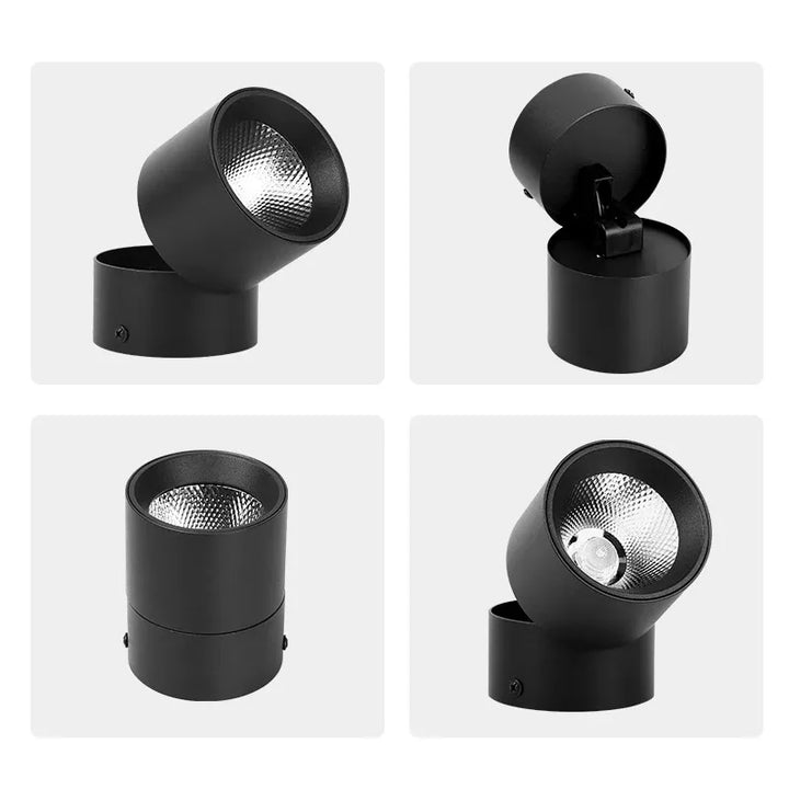 Moderne LED Wandlamp - Ronde Opbouw Inbouwlamp met Neutrale, Koele en Warme Lichtopties voor Keuken, Slaapkamer, Eetkamer en Meer