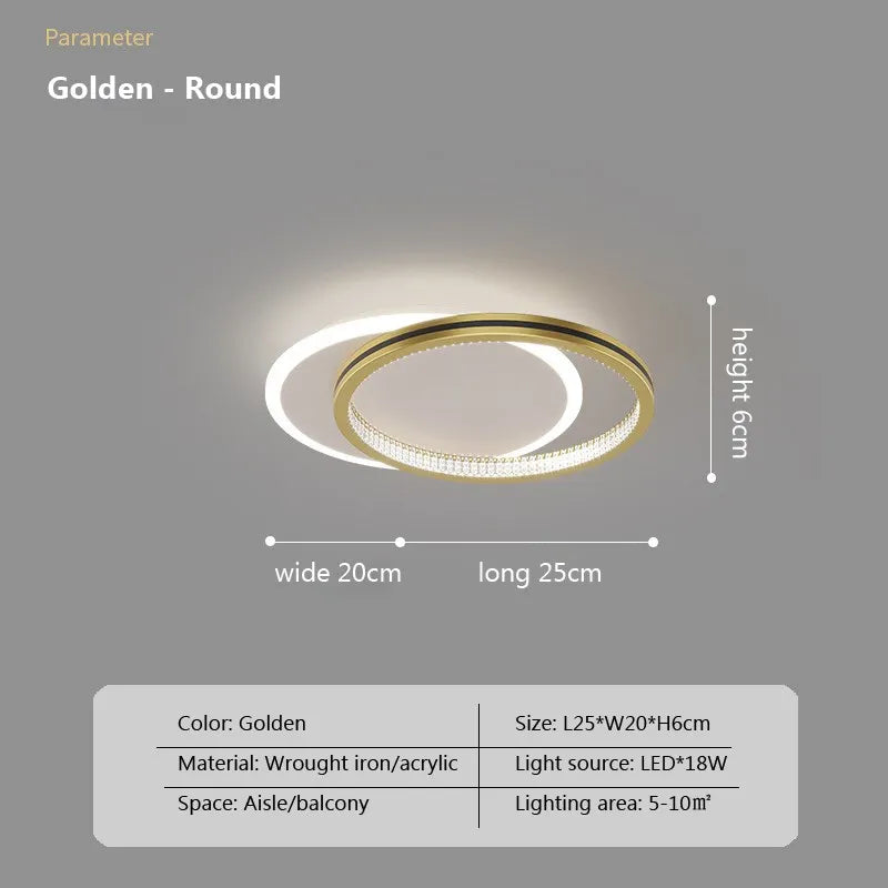 Moderne LED plafondlamp