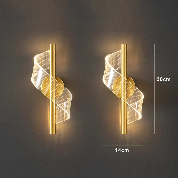 Nordic LED Hanglamp – Moderne Hanglamp voor Woonkamer, Slaapkamer, Eettafel en Gang – Gouden Acryl Lampenkappen, InterieurdDecoratie