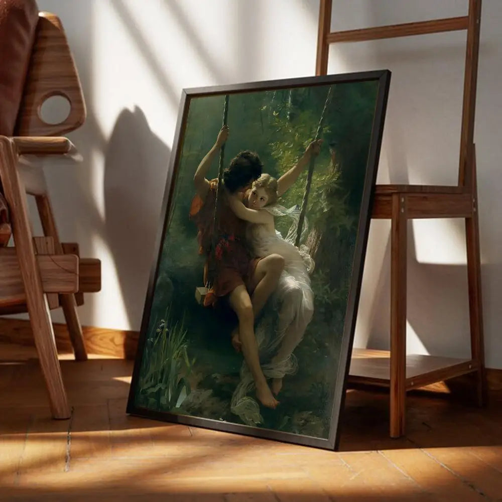 Vintage Portret Klassieke Schilderkunst Canvas Prints Beroemde Schilderijen Wanddecoratie Posters Foto's voor Woonkamer Eetkamer Slaapkamer Kunst Decor