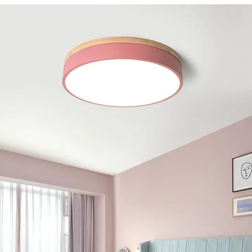 Moderne LED-Plafondlamp – 27W Opbouwlamp met warme, koude en natuurlijke lichtopties voor woonkamer, slaapkamer en keuken