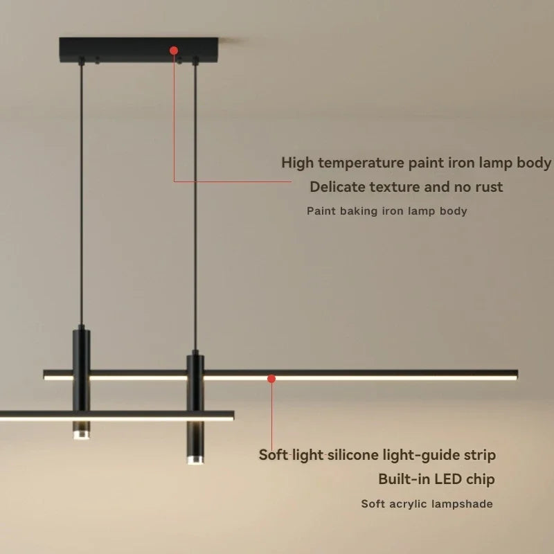 Moderne LED Hanglampen - Minimalistische Verlichting voor Keukeneiland, Bar en Eettafel