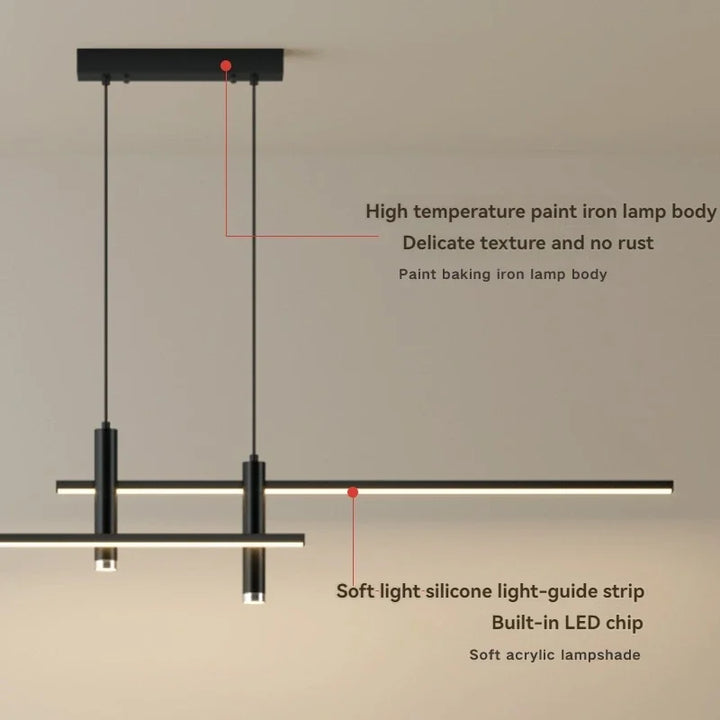 Moderne LED Hanglampen - Minimalistische Verlichting voor Keukeneiland, Bar en Eettafel