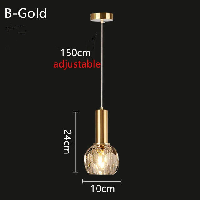 LED Nordic Moderne Kleine Kroonluchter G9 AC90-260V Slaapkamer Nachtkast Kroonluchter Eetkamer Woonkamer Bar Creatieve Kristallen Licht