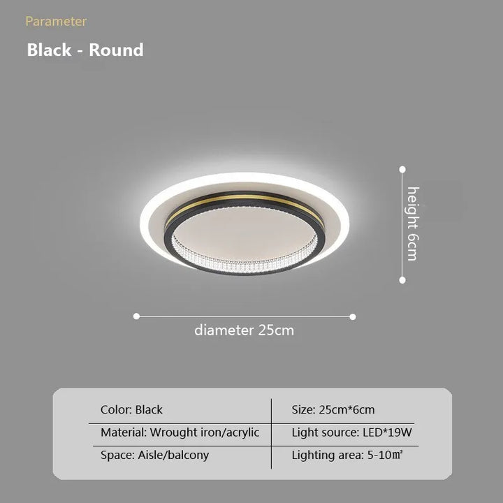 Moderne LED plafondlamp