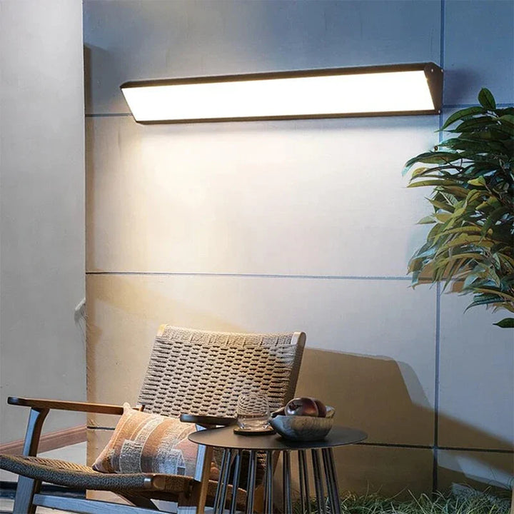 Lange strepen-LED-buitenwandlampen - Waterdichte aluminium lampen voor veranda, tuin, gang
