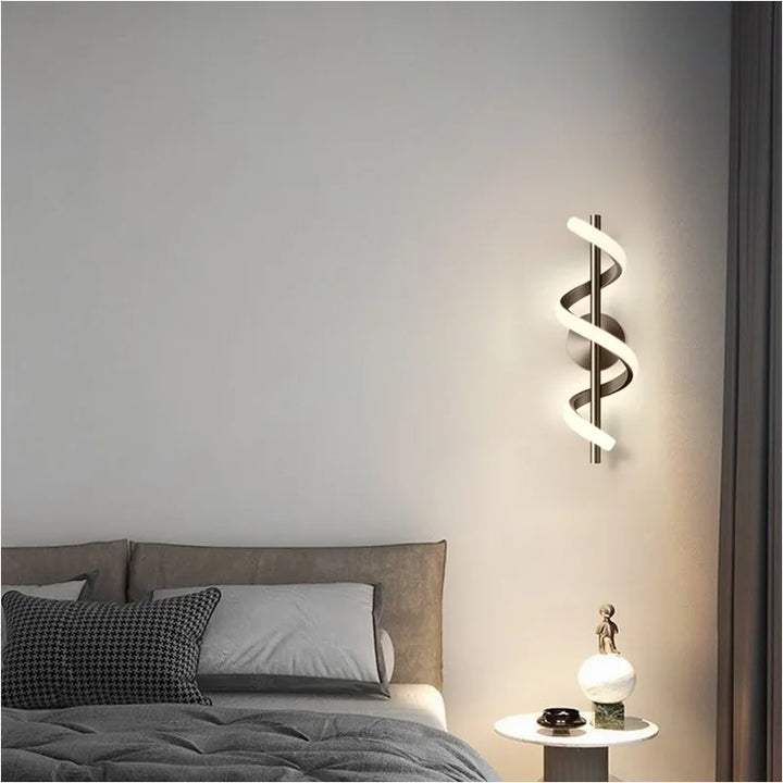 Moderne LED wandlamp - Strak Scandinavisch design voor slaapkamer, woonkamer en meer