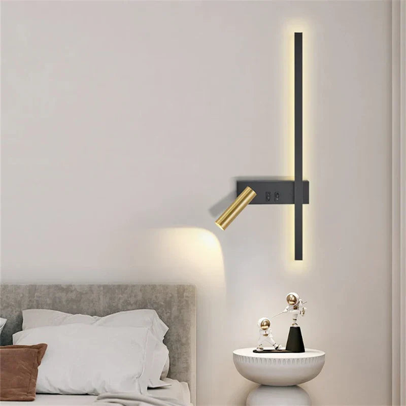 Moderne LED Wandlamp - Nordic Style voor Creatieve Woondecoratie