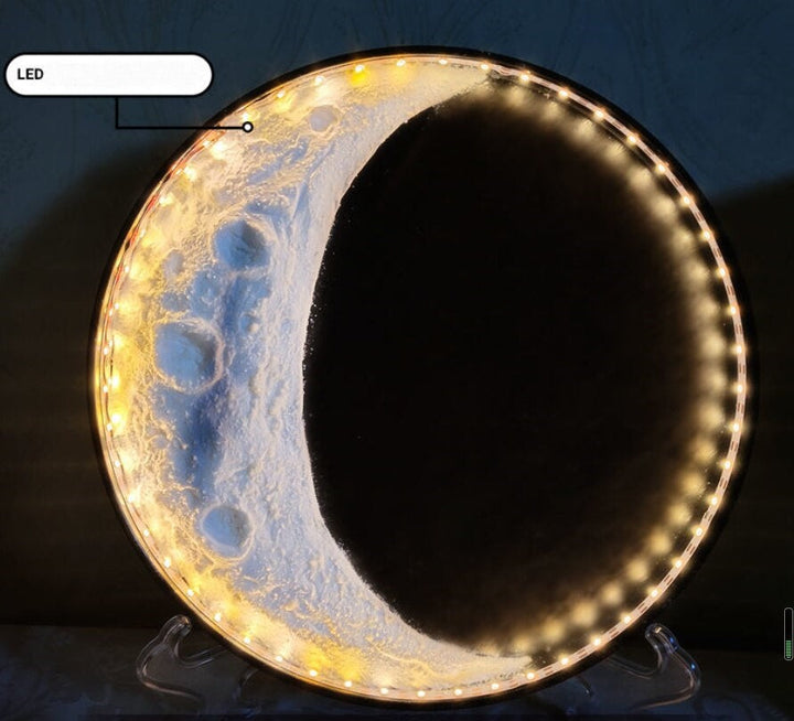 DIY Zwevende Maan Nacht Tafel Lamp
