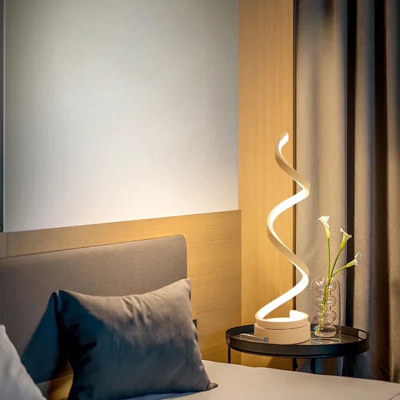 Moderne LED Tafellamp – Snake Eye Bescherm Bureau Lamp voor Slaapkamer, Woonkamer, Kantoor en Studiekamer